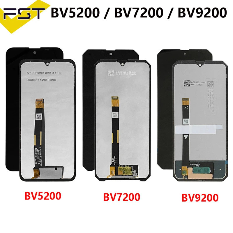 สําหรับ BLACKVIEW BV5200 BV5300 BV6200 Pro จอแสดงผล LCD + หน้าจอสัมผัส Digitizer สําหรับ Blackview B