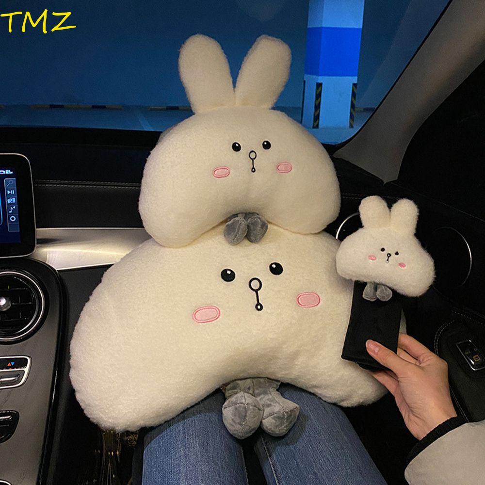 TMZ14968 รถคอหมอนกระต่ายน่ารักสากลอัตโนมัติคอส่วนที่เหลือของเล่นตุ๊กตาเอวสนับสนุนตุ๊กตาของเล่นรถคอสน