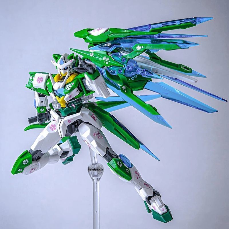 Jujiang JJ5501 [หูแมว 00q] HG1/144 กันดั้มประกอบรุ่น Mecha อินเทรนด์เล่นเคลื่อนย้ายได้การเปลี่ยนรูปอ