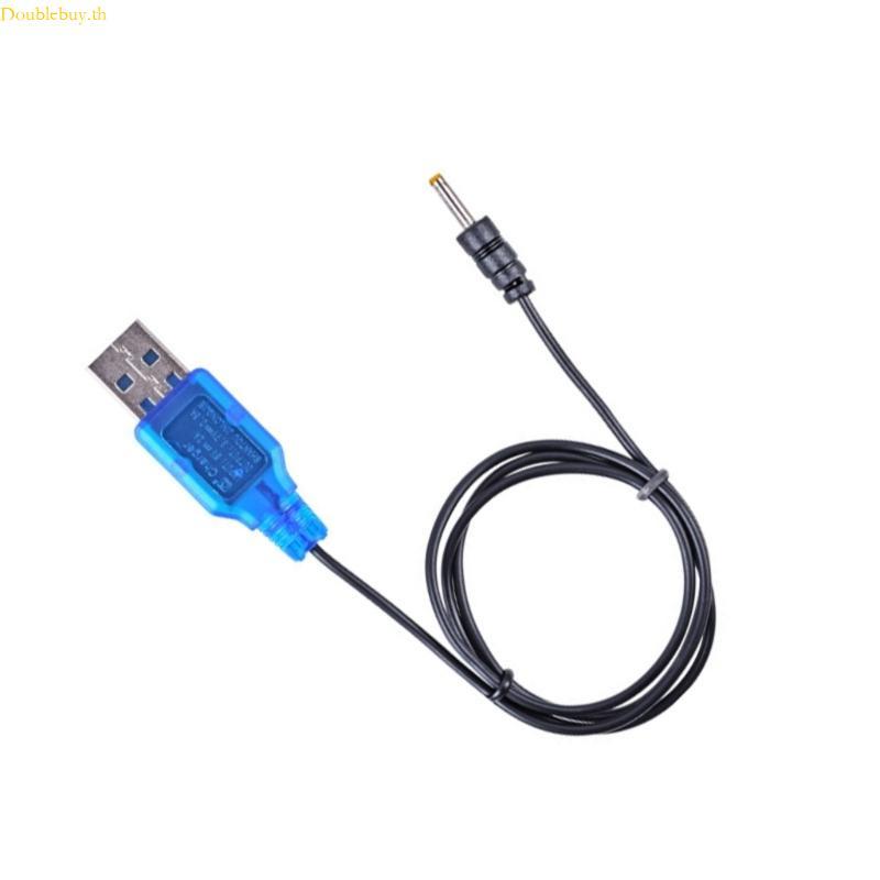 Doublebuy สายชาร์จ USB แบบพกพา USB to DC3 7V สายไฟ USB to DC2 5 มม. สําหรับอุปกรณ์อิเล็กทรอนิกส์ขนาด