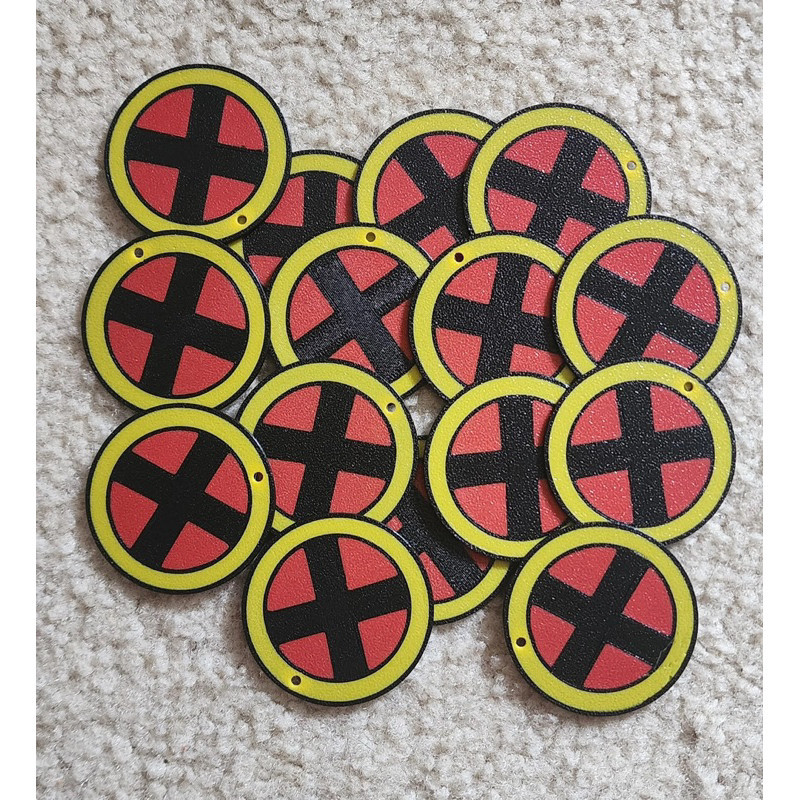 พวงกุญแจ Xmen Mutant, พวงกุญแจพิมพ์ 3D, พวงกุญแจรถ, พวงกุญแจซูเปอร์ฮีโร่ MARVEL, พวงกุญแจพลาสติกรถจั
