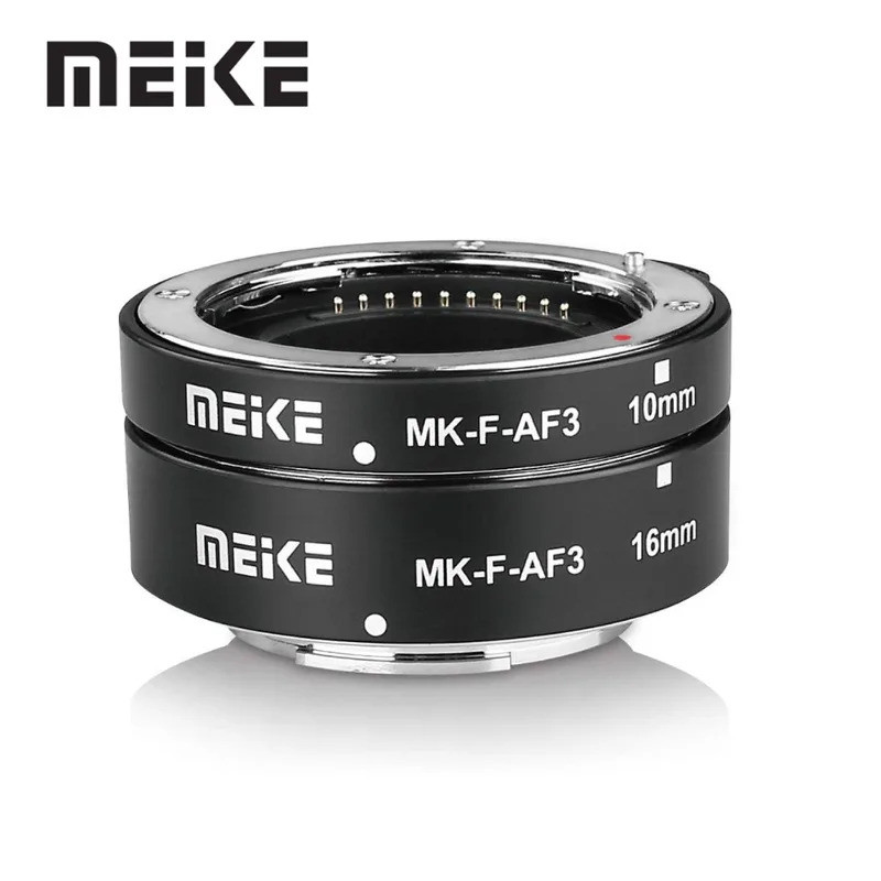 Meike โลหะ Auto Focus Macro Extension Tube แหวนสําหรับ Sony E-Mount/สําหรับ Fuji X-Mount/สําหรับ M4/