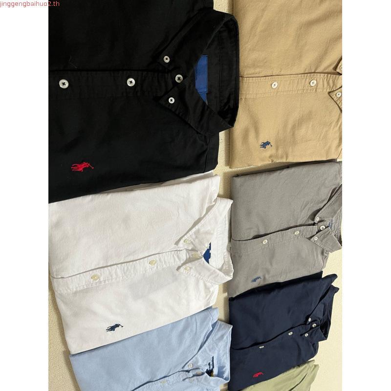 เสื้อเชิ้ตแขนยาว ผ้าOxford(สีดำ)*พร้อมส่ง*