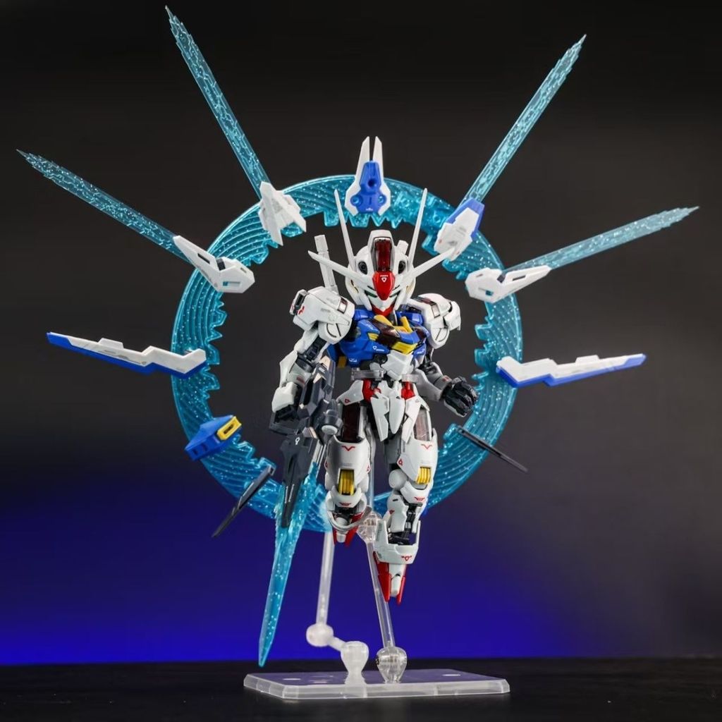 SUPA MGSD Wind Spirit Mercury Witch รุ่น Q ประกอบพร้อมสติกเกอร์น้ําวงเล็บวงกลมเทคนิคพิเศษ