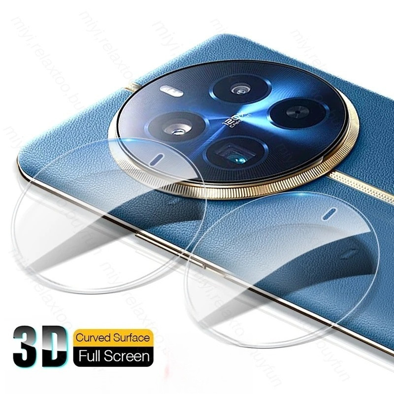 1-3Pcs เลนส์กล้องยืดหยุ่นฟิล์มแก้วสําหรับRealme 70Pro Realme12 Realme13 HD Anti-Fingerprintsเลนส์สํา