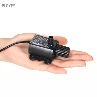 Ployfy USB DC5V 4.8W Ultra-Quiet Mini Brushless ปั๊มน้ำกันน้ำ Submersible Fountain Aquarium หมุนเวียน 300L/H ยก 300 ซม.