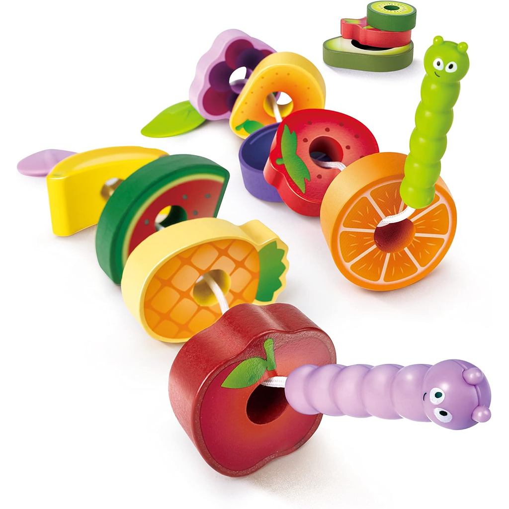 Hape Caterpillar Fruit Feast Playset