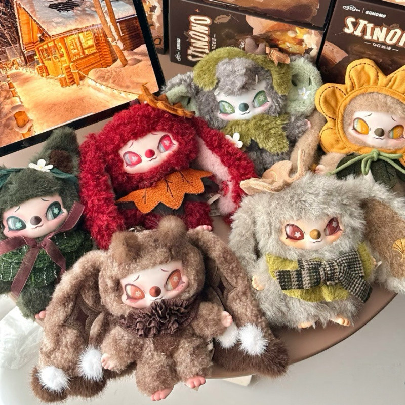 SiiNONO V2 TA Whisper Series ตุ๊กตาตุ๊กตากล่องตาบอด Mystery กล่องน่ารักของขวัญของเล่น