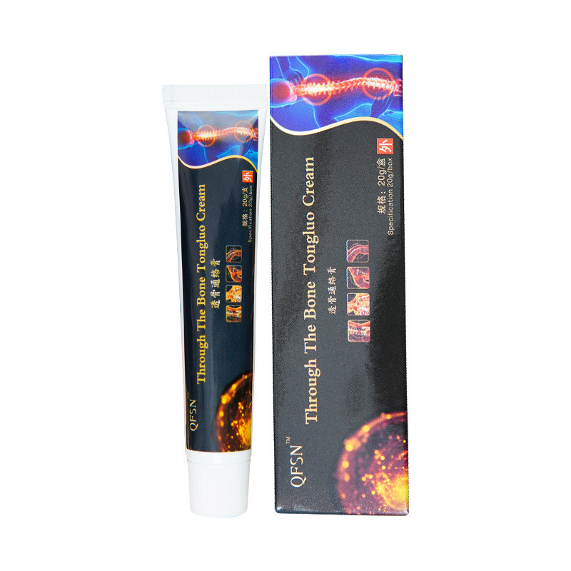 FFQ กระดูกโปร่งใสครีมจีนภาษาอังกฤษ Ointment สมุนไพรสารสกัดจากพืชคอไหล่เอวขาภายนอกใช้ทาความร้อนกระดูก