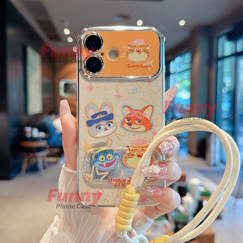 สัมผัสนุ่มหนึบ ลายน่ารักสนุก ๆ ช่วยเยียวยา ป้องกันรอยขีดข่วน เหมาะกับ iPhone น่ารักไม่ซ้ำแบบใคร XPTH6D107
