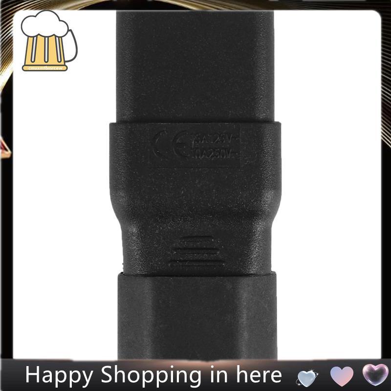 PDU UPS Power IEC ชาย C14 ถึงหญิง C19 อะแดปเตอร์ IEC C19 ถึง C14 Connector