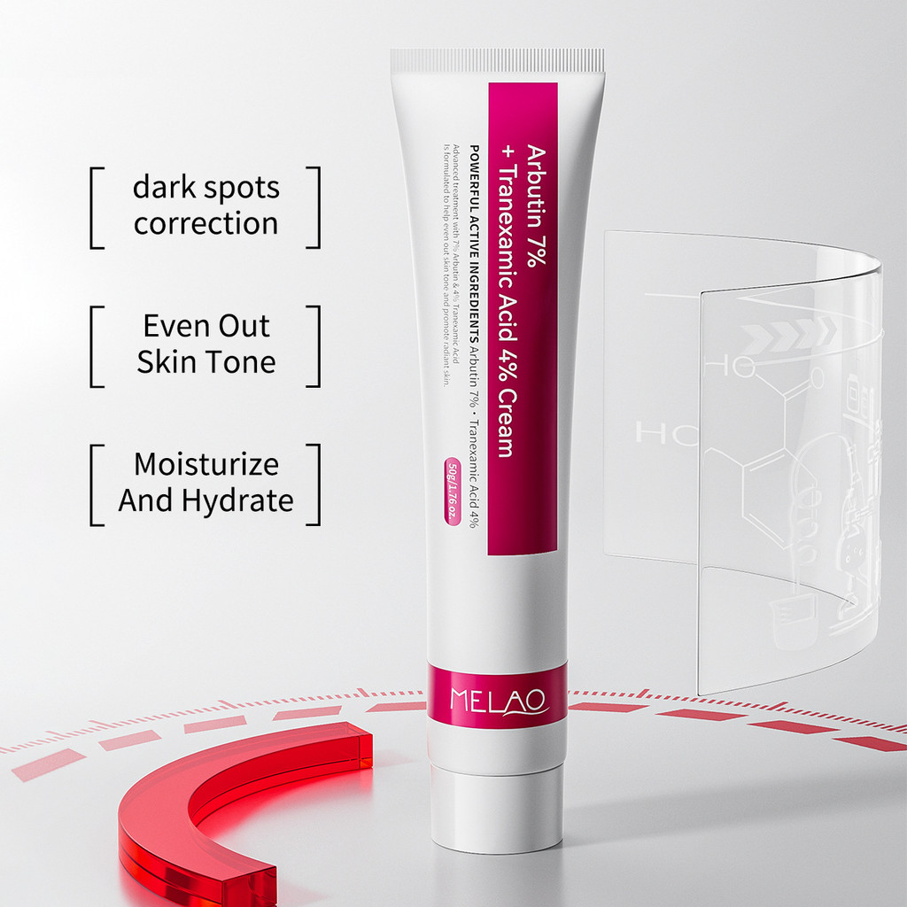 Cross-Border 7% Arbutin Tranexamic Acid Cream Whitening Fade Coloring Moisturizing Arbutin Cream Tub