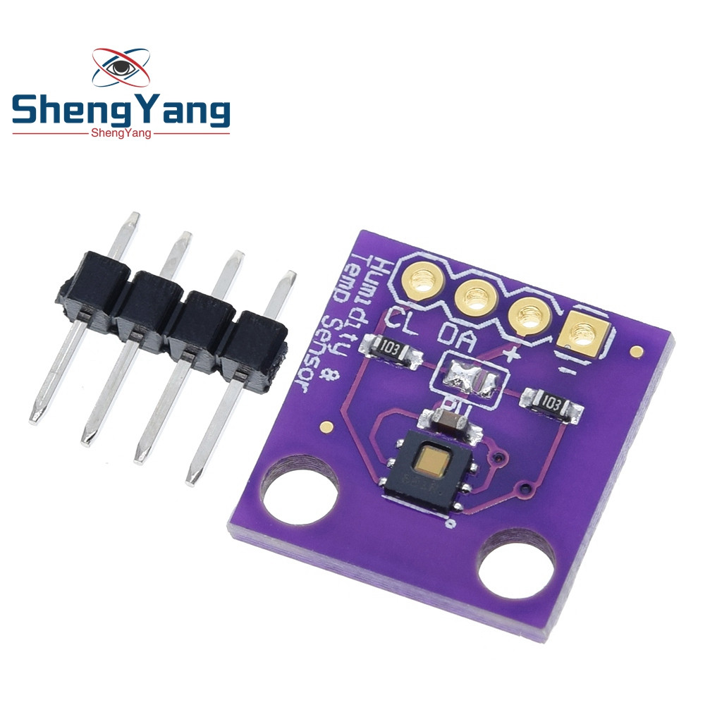 เซ็นเซอร์อุณหภูมิความชื้น GY-213V-HTU21D HTU21D I2C เปลี่ยน SHT21 SI7021 HDC1080 โมดูล