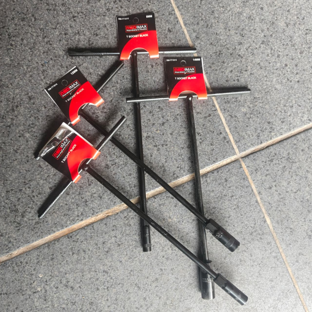 REDIMAX T-Socket ประแจ T-Socket ขนาด 8mm 10mm 12mm 14mm