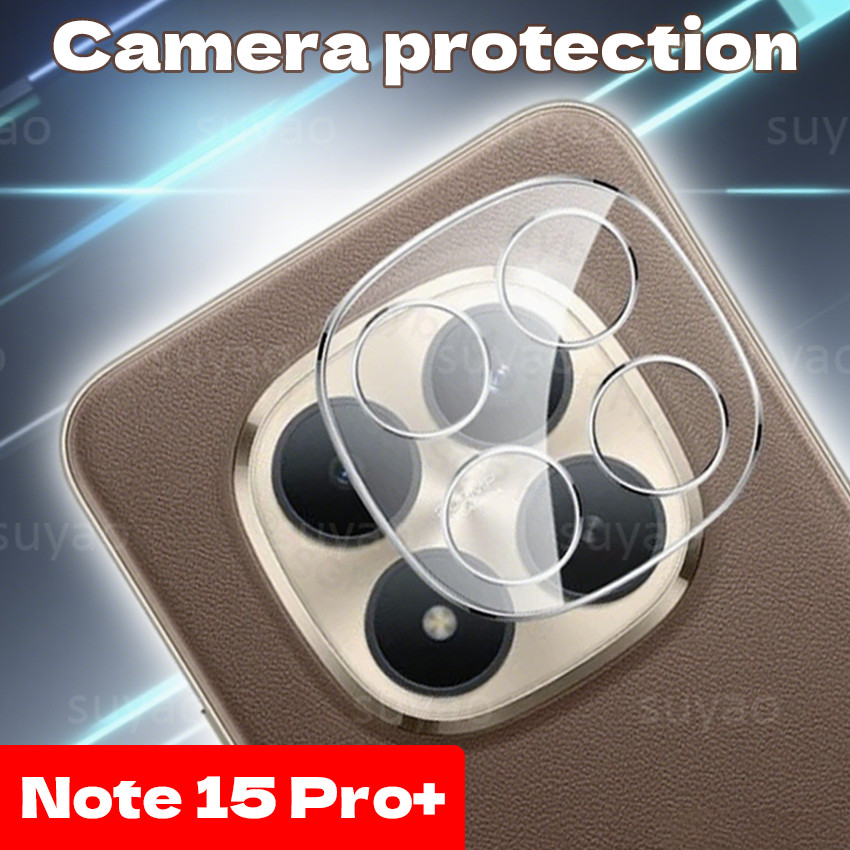 สําหรับ Redmi หมายเหตุ 15 Pro Plus ProPlus 14 2025 เลนส์โทรศัพท์ฟิล์มกระจกนิรภัยกล้อง 3D Note15Pro + Note15Pro Note15 ป้องกัน HD Protectors ใสปกหลัง