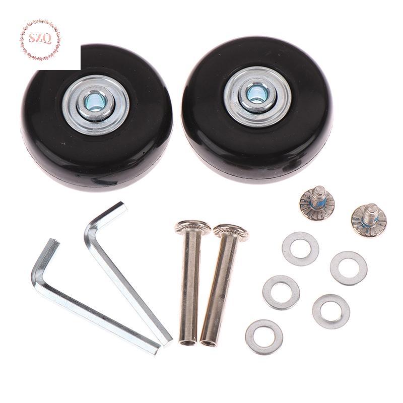 [SZQ] กระเป๋าเดินทางกระเป๋าเดินทางล้อเปลี่ยนกระเป๋าเดินทาง OD เพลา 50 มม. Deluxe + สกรูใหม่