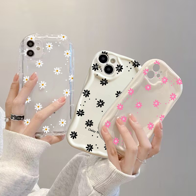 Daisy ดอกไม้ Smile ดอกไม้สําหรับ VOVO V60 Lite V50 V40 Lite V30 V3E V29 V29E V27 V27E V25 V23 V23E 5