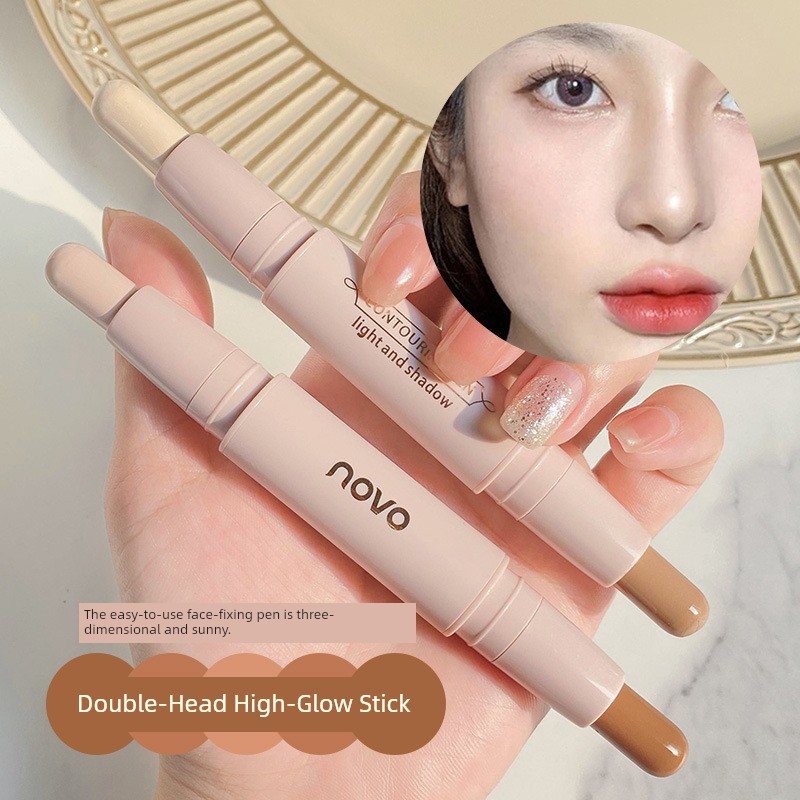 contour คอนทัวร์ NOVO Dual-use สามมิติ Modified Face Brightening Double Heads