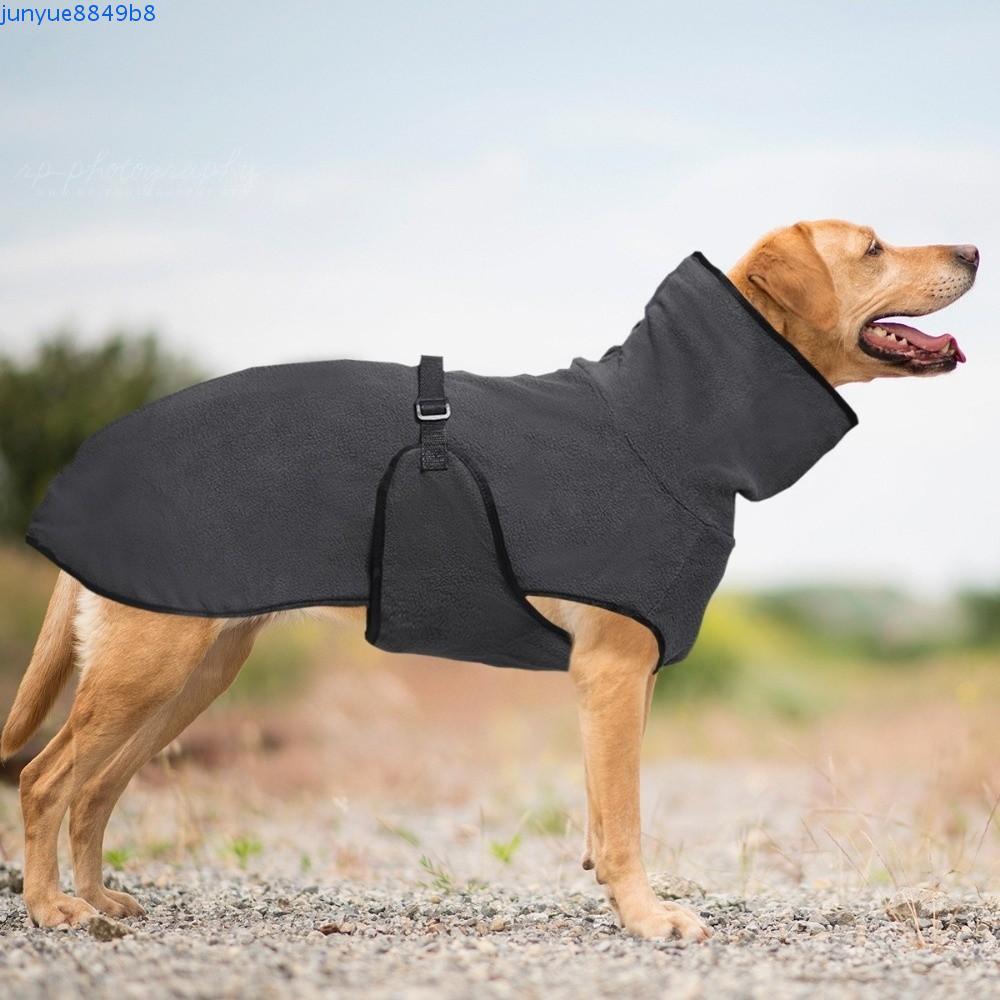 RADIX เสื้อผ้าสุนัขฤดูหนาว, เสื้อกั๊กความวิตกกังวลสุนัขหนาอบอุ่น, สีทึบนุ่มกันลมคอสูงสุนัข Calming J