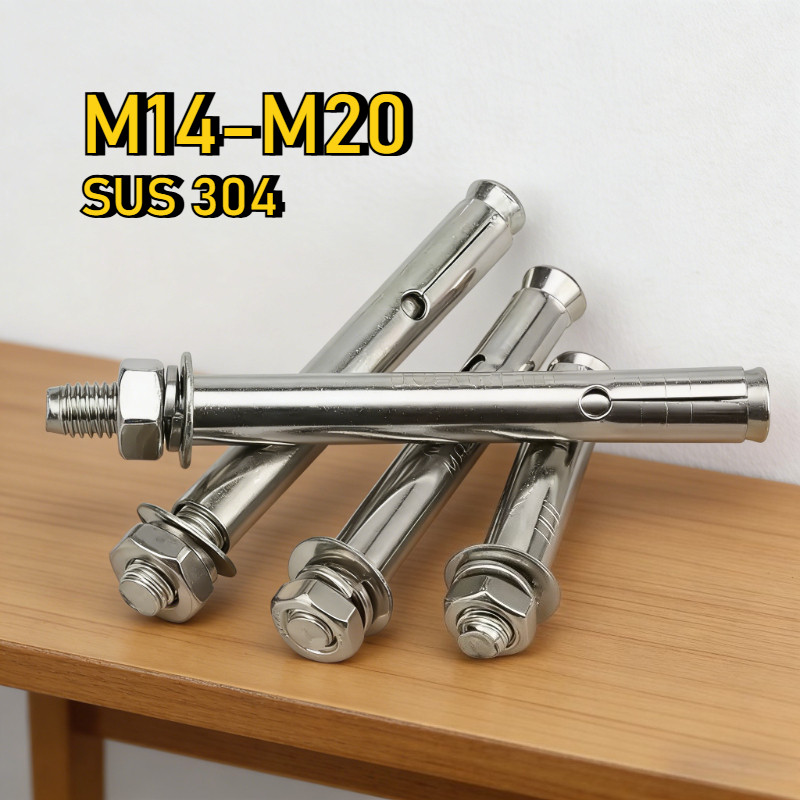 [YMH-G1] พุกสแตนเลส /ปุ๊กสแตนเลส เกรด304 M14/M16/M18/M20