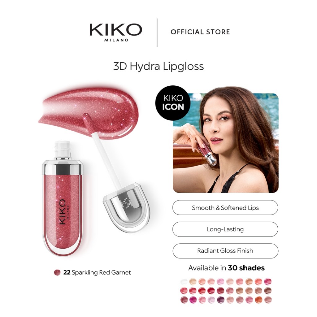 3D Hydra Lipgloss จาก KIKO Milano