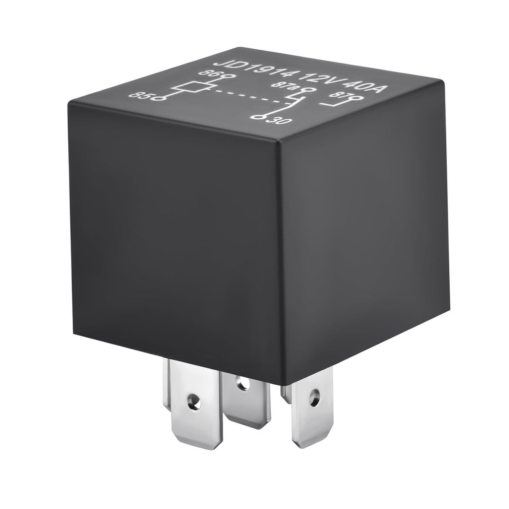 รีเลย์ยานยนต์ 5 พิน 40A 12VDC เปลี่ยน F0AB-14B192-AA FOAB-14B192-AA เข้ากันได้กับ Ford, รีเลย์ระบบไฟ
