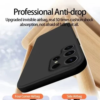 เคสซิลิโคนเหลวสำหรับ For Samsung A57 A37 A27 A17 A07 A56 A36 A26 A06 A05S A55 A24 A73 S26 S24 Ultra S23 FE เคสกันกระแทก