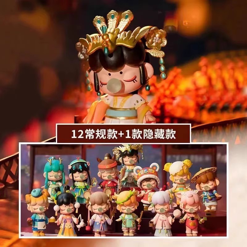 十二生肖盲盒儿童玩具马年吉祥物娃幼儿园小礼物Zodiac Blind Box Children's Toy Horse Year Mascot20260115