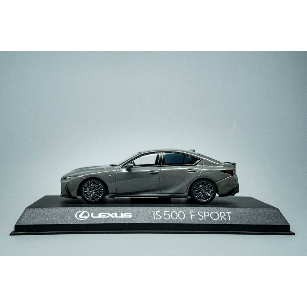 1 43 Jingshang Lexus IS500 F SPORT Kyosho Lexus IS500 Cement Grey Extremely Rare Overseas Market 2,0