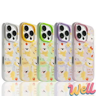 เคสโทรศัพท์มือถือ เคสไอโฟน ดูดีเรียบง่ายลายน่ารัก เหมาะสำหรับ iphone 11 17 16 Pro Max XR 12 13 14 15 #082