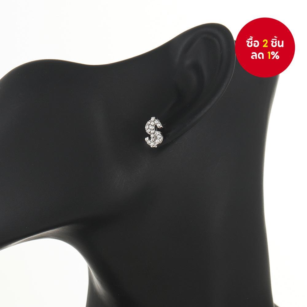 Dollar Sign ต่างหูผู้ชาย Hip Hop Streetwear Cool อินเทรนด์ Unisex แฟชั่นเครื่องประดับของขวัญ