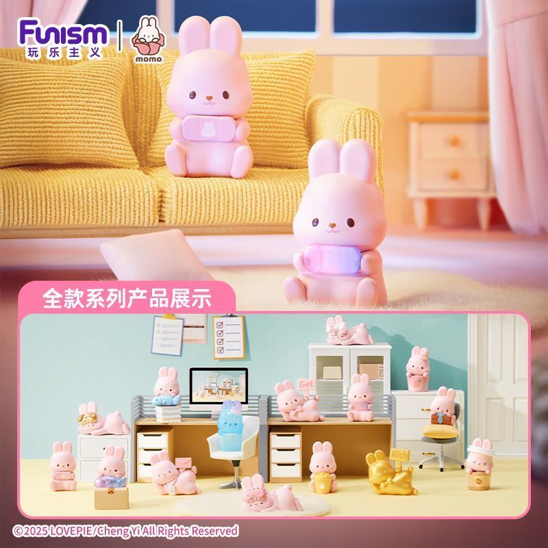 Funism Funism Funism Touch Rabbit MOMO Rabbit Mystery Box Gift Peripheral Decorative Doll