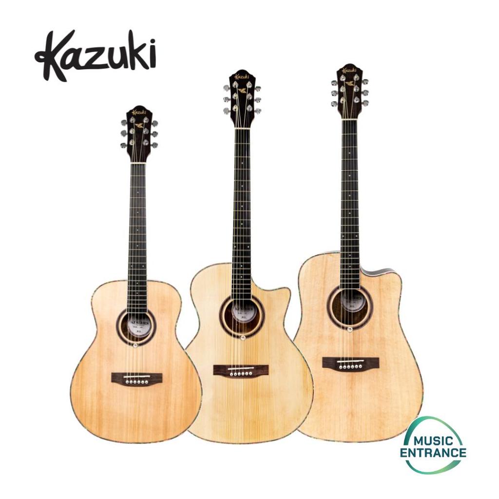 Kazuki KZ Series กีตาร์โปร่ง Kazuki KZ415 KZ405 KZ365 กีต้าร์โปร่ง ไซส์ 36 40 41 นิ้ว