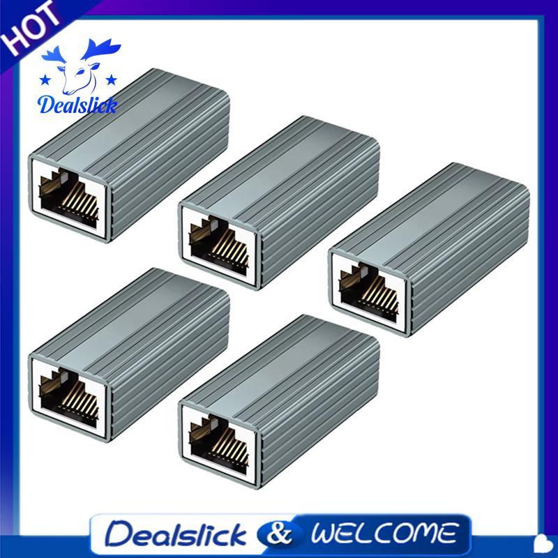 10Gbps RJ45 Connector Female to Female Gigabit Network Extender for Cat8 Cat7 Cat6 Cat5 Ethernet Cab