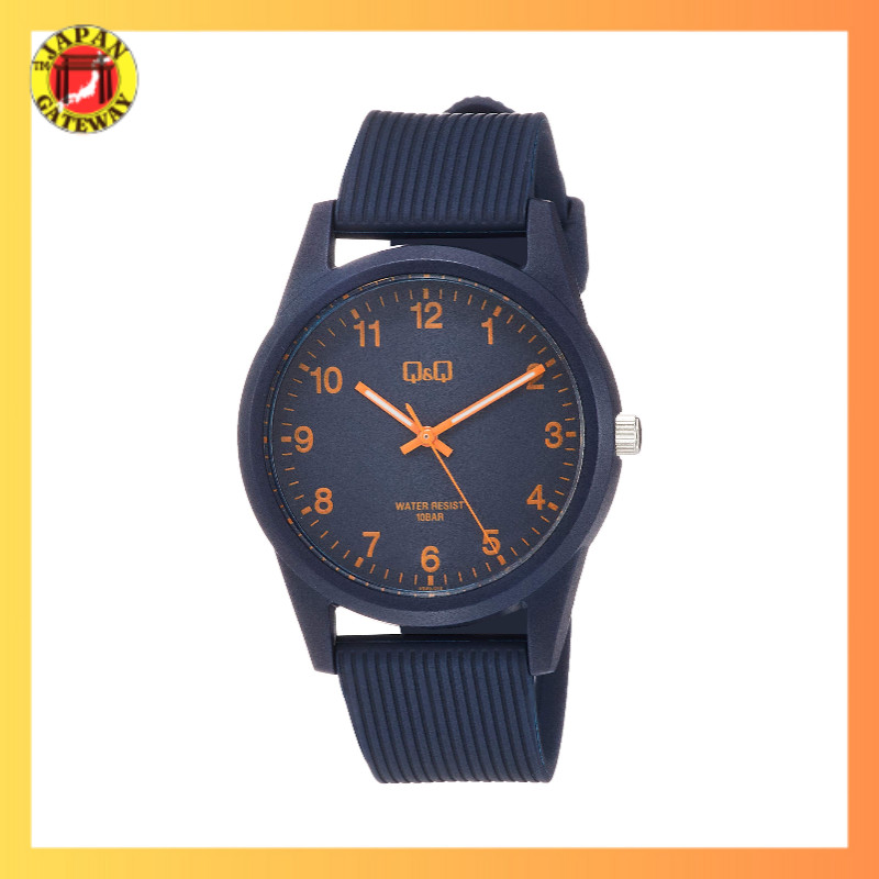 [ซิทิizen Q&Q] นาฬิกาข้อมือ อนาล็อก กันน้ำ สายยูรีเทน VS40-012 สีน้ำเงิน[นำเข้าโดยตรงจากญี่ปุ่น]