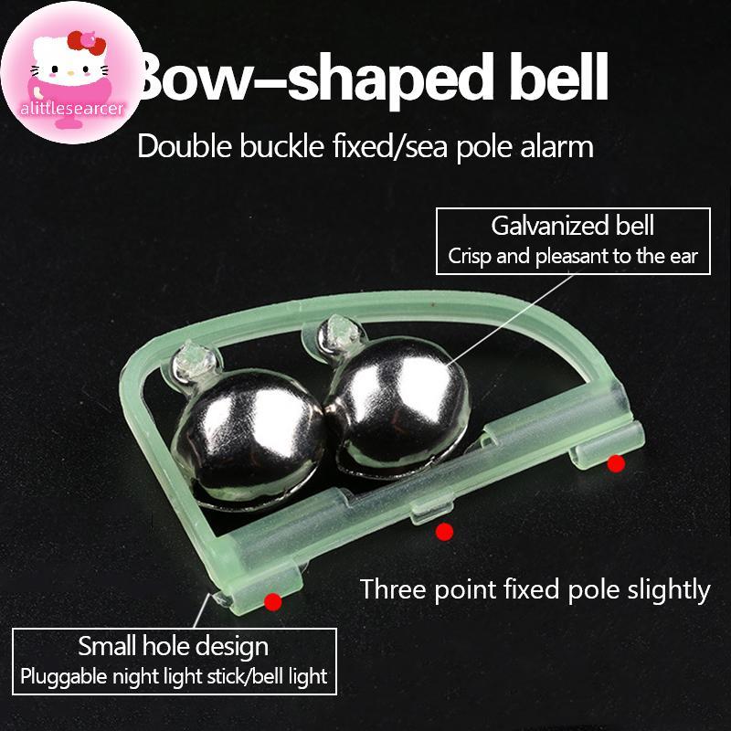 Alittlesearcer ตกปลา Anti-Fall Sea Pole โยน Rod Night Light Induction Night Fishing Rod อุปกรณ์เสริม