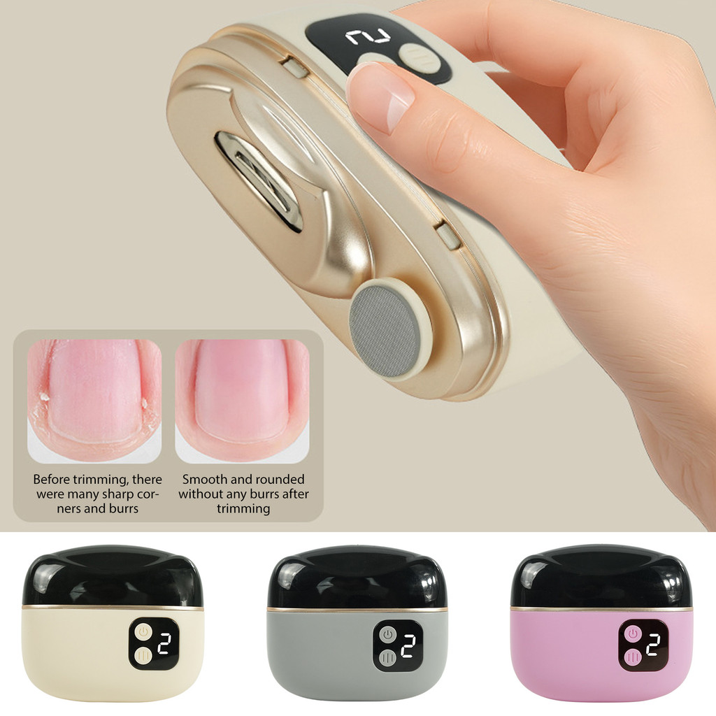 [Quick Shipping] กรรไกรตัดเล็บไฟฟ้าตัดเล็บอัตโนมัติสําหรับผู้ใหญ่และเด็