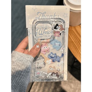 เคสไอโฟนนุ่มลายแมวน่ารักหลายสี ป้องกันเลนส์ สำหรับ iPhone 6 iPhone 7 iPhone 8 Plus iPhone X iPhone XS iPhone XR iPhone X