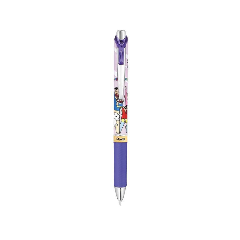PENTEL ปากกาเจลลายชินจัง รุ่น BLN75SC06-C 0.5 มม. หมึกสีน้ำเงิน ราคา ถูกที่สุด ดีลบีเคเค