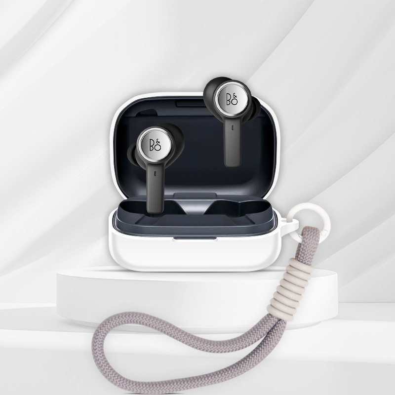 เหมาะสําหรับ B & O Beoplay Eleven ชุดหูฟังไร้สายบลูทูธเคสป้องกันซิลิโคนกันกระแทกรวมทุกอย่างสีทึบบางเ