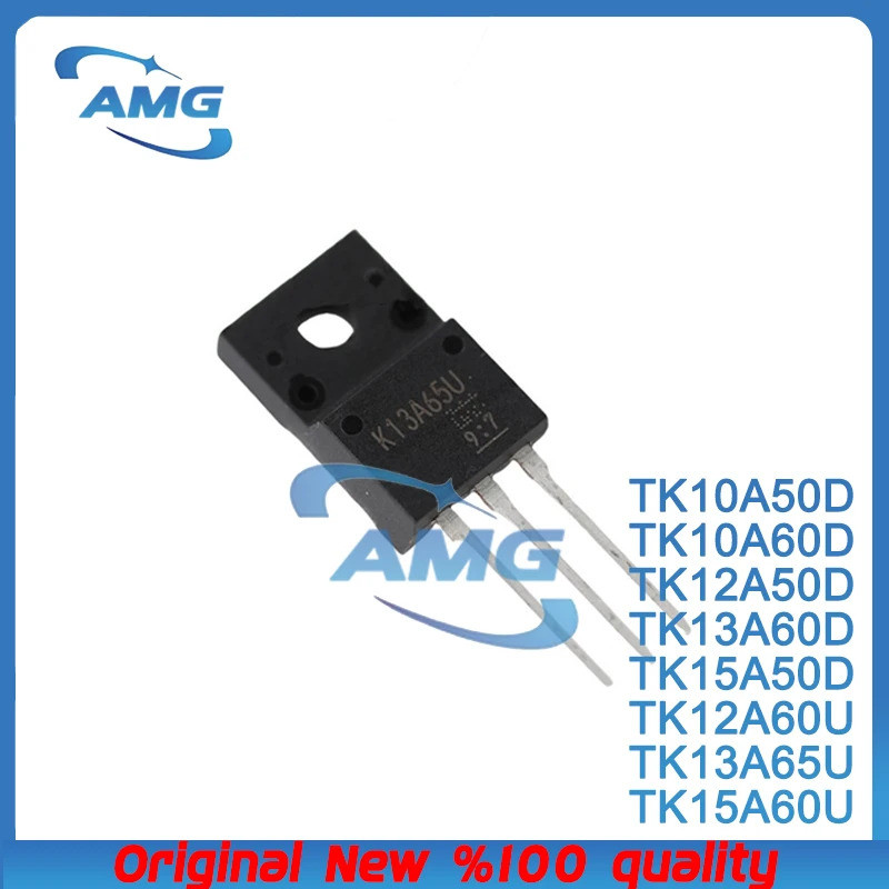5PCS K10A60D, TK13A65U, TK10A60D, TK15A50D, K15A50D, TK13A60D, K13A60D, TK12A50D, TK50D, TK12A60D, T