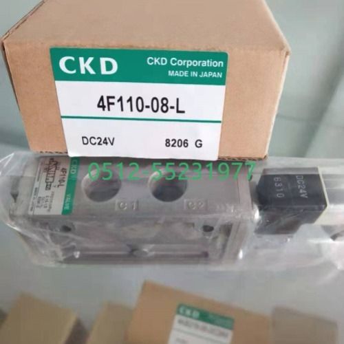 วาล์วแม่เหล็ก CKD 4F110-08-L-DC24V