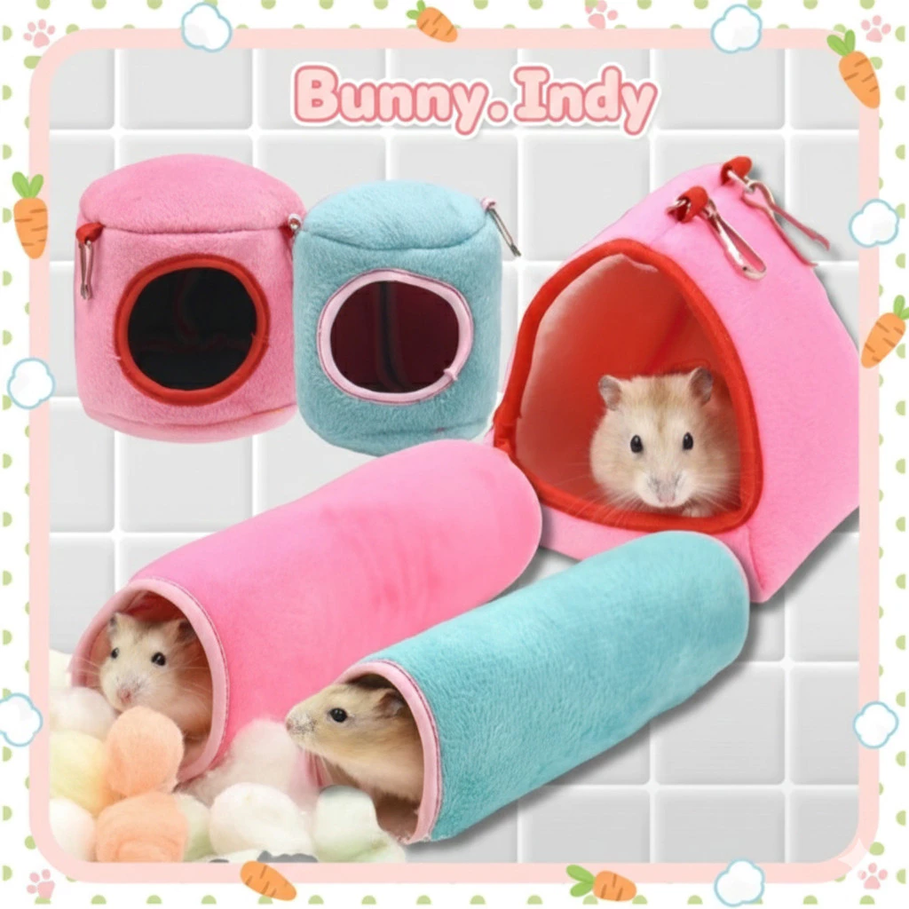 Bunny.indy บ้านหนูแฮมสเตอร์แขวนได้ ที่นอนแฮมสเตอร์ ที่นอนกระรอก ที่นอนเม่นแคระ ที่นอนชูการ์ไรเดอร์ ที่นอนบุชเบบี้