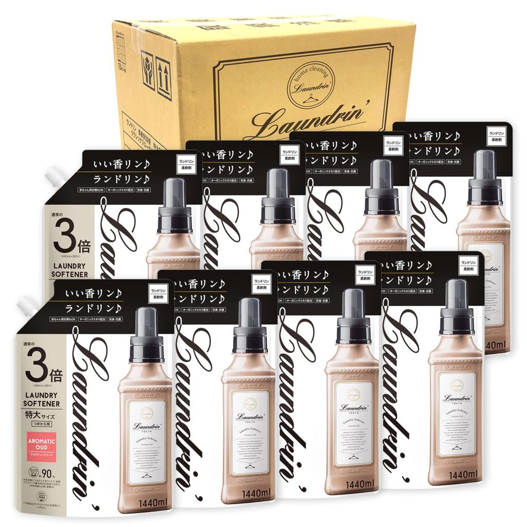 Laundrin' Fabric Softener Aromatic Wood Refill 767, 1440ml  
Laundrin' Liquid Fabric Softener Aromat