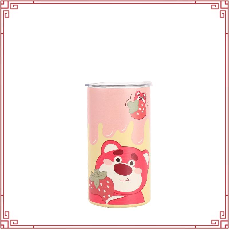 CIVAGO（13oz）แก้วเดินทางความร้อนสแตนเลสเซรามิกพร้อมหลอดบ้านและถ้วยสํานักงานสําหรับผู้หญิง