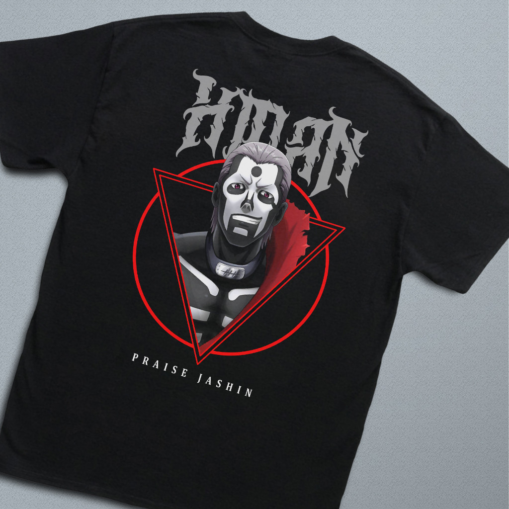 เสื้อยืด Naruto Premium Distro - Hidan Akatsuki Unisex