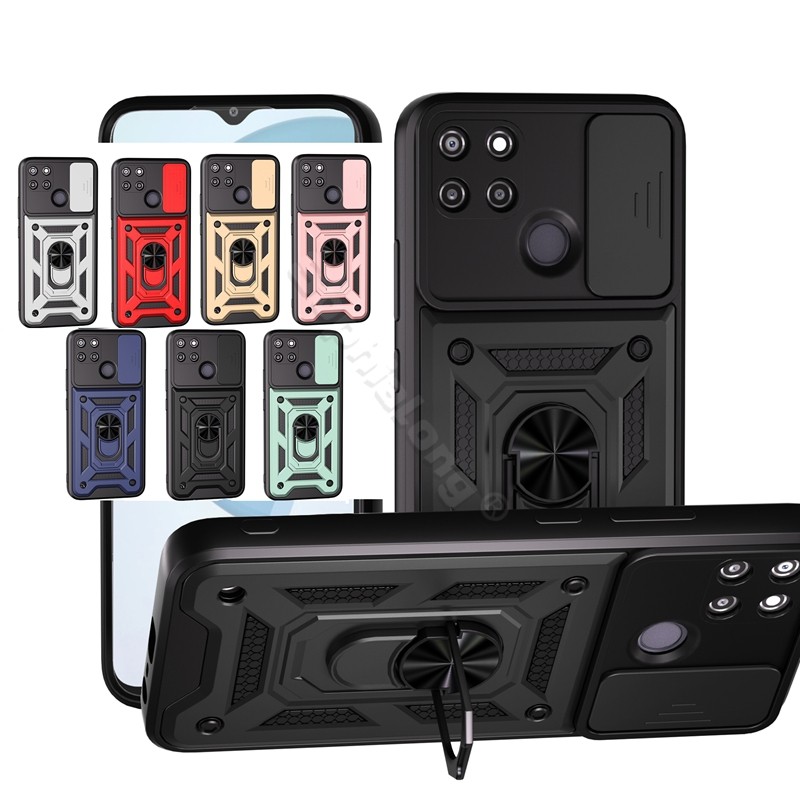 Mecha สไตล์สําหรับ Raelme C21Y C25Y RMX3261 RMX3263 RMX3265 RMX3268 RMX3269 Hard Push ดึงหน้าต่างขาต