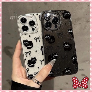 🐈MINNIE ประกายไฟ กรณีโทรศัพท์ จัดส่งจากประเทศไทย แมวน้อยน่ารักfor iPhone 17 13 12 11 16 15 14 PROMAX X XS MAX XR 7/8PLUS
