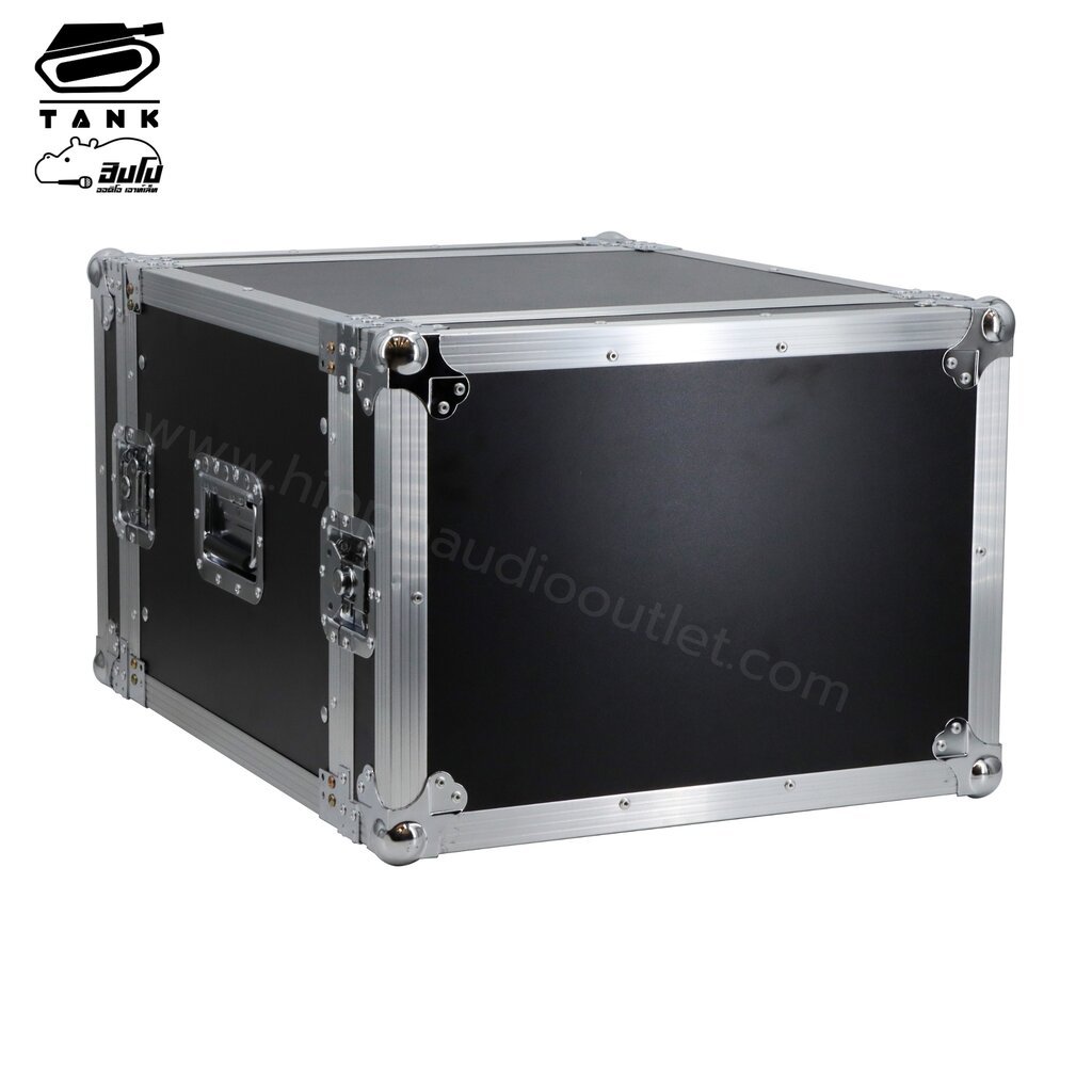 ตู้แร็ค TANK DC 8U ลึก 19 นิ้ว แบบ 2 ฝา Rack แข็งแรง สำหรับงาน PA เครื่องเสียง hippo audio ราคา ถูกที่สุด ดีลบีเคเค แกลเลอรีภาพที่ 2