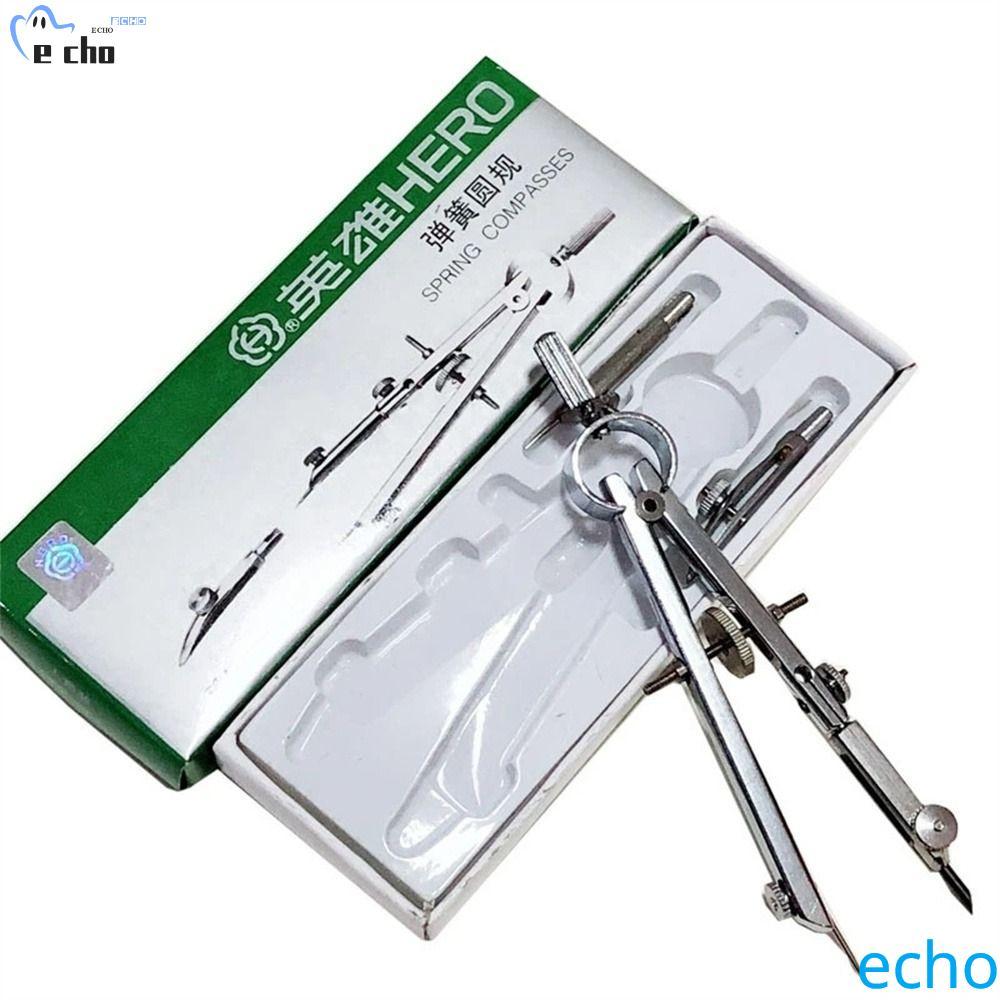 PIVOT ฤดูใบไม้ผลิเข็มทิศ Professional เครื่องเขียน Bow Divider วิศวกรรมเครื่องมือวาดเครื่องมือเรขาคณ